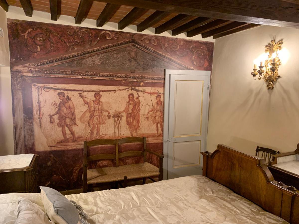 Cortona Suite - The House With Well And The Frescos Palace Exterior photo