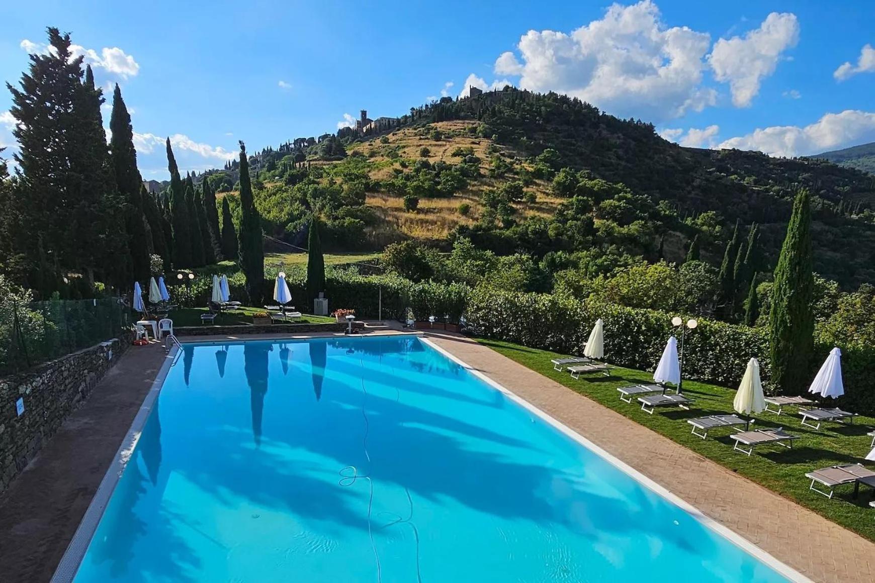 Cortona Suite - The House With Well And The Frescos Palace Exterior photo